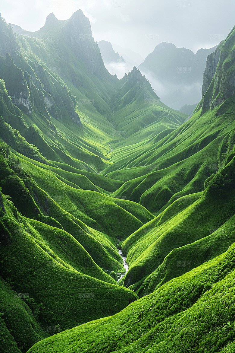 草原牧场大草原草场摄影图