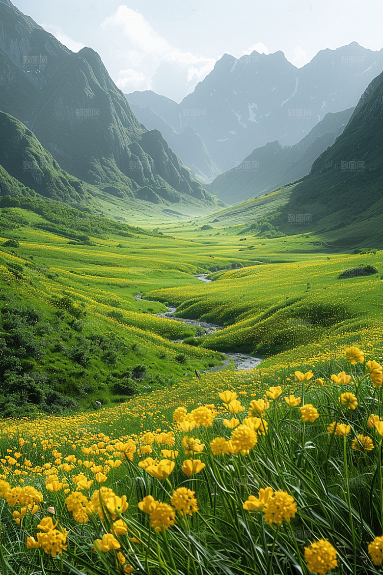 草原牧场内蒙古旅游摄影图
