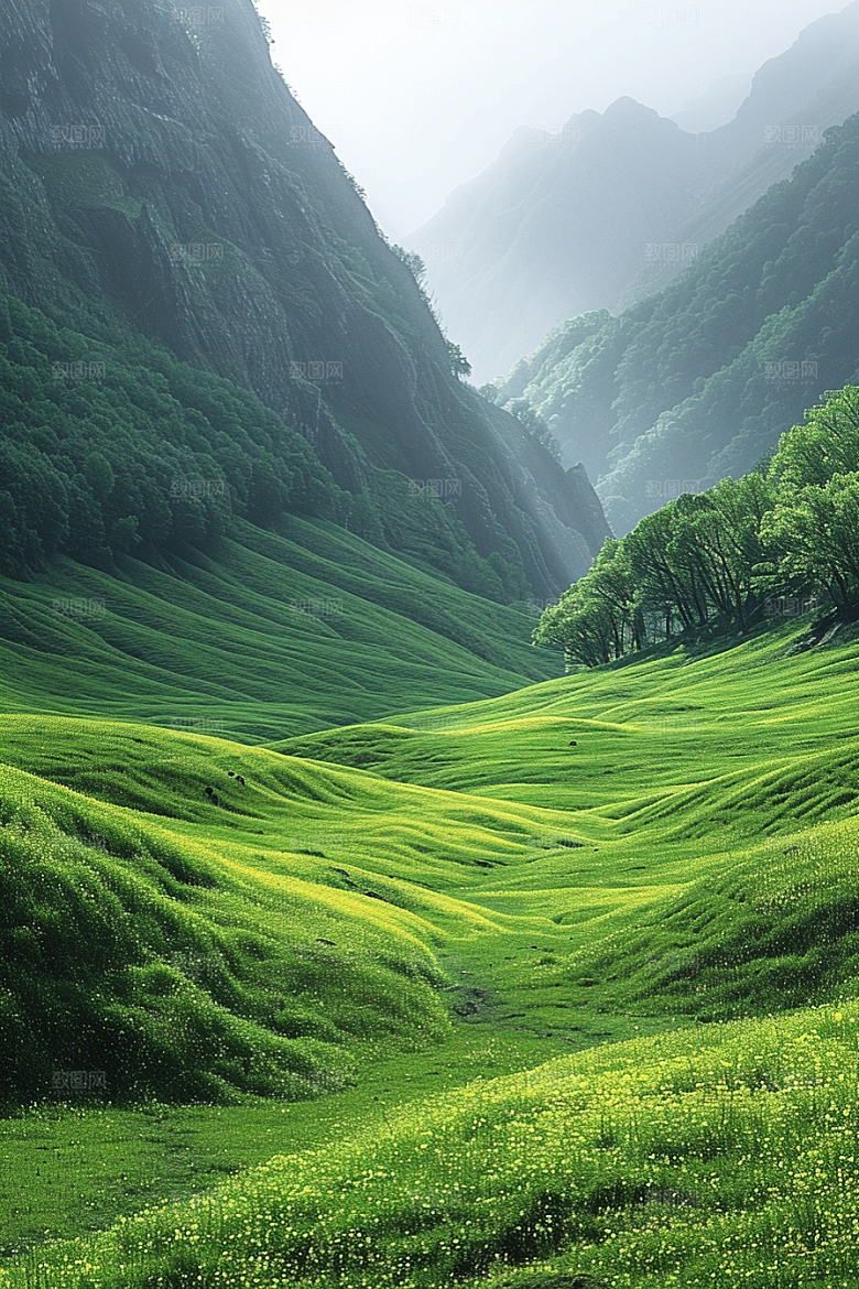 草原牧场旅游高清摄影图