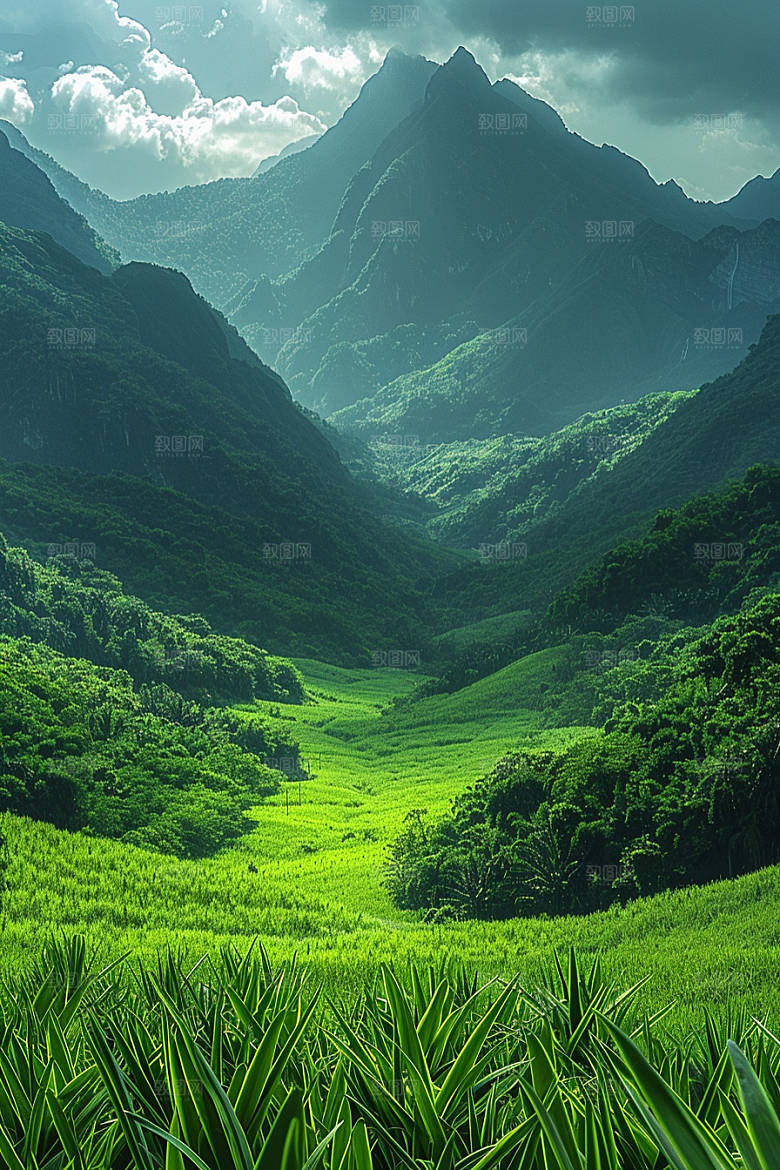 草原牧场高清西北摄影图