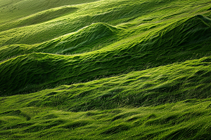 草地山野风光摄影图