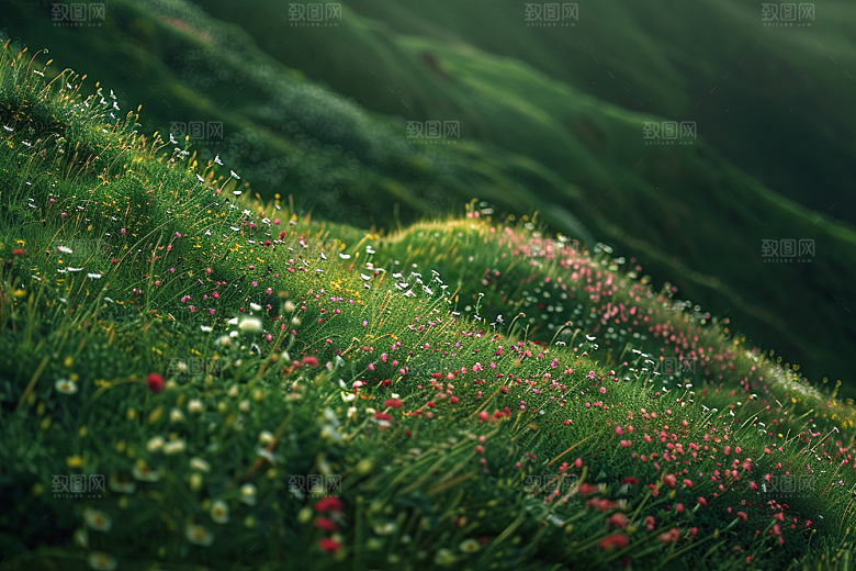 草地草原风景摄影图