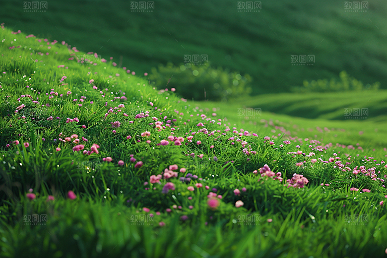 草地草原风景摄影图