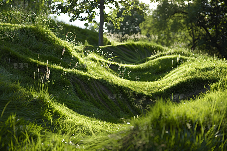 草地自然夏天摄影图