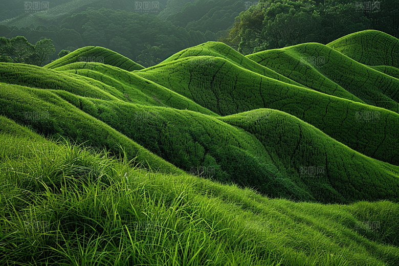草地风景风光摄影图