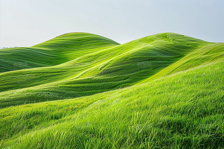 草地风光风景摄影图