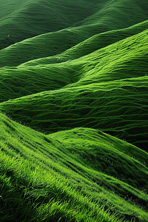草地原野草场摄影图