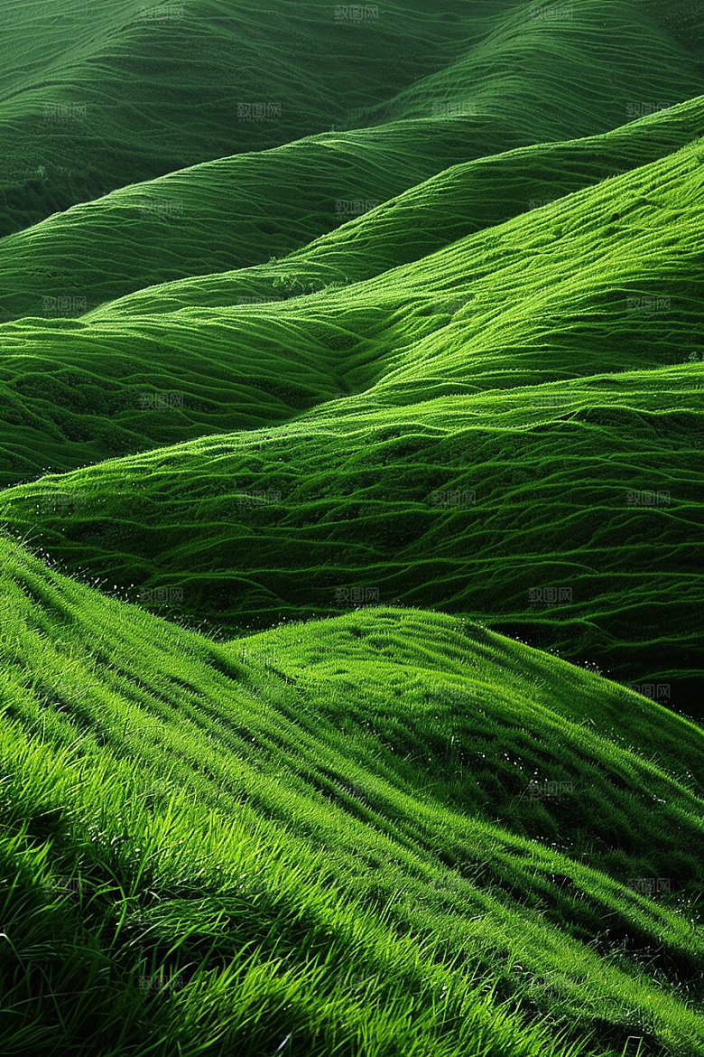 草地原野草场摄影图