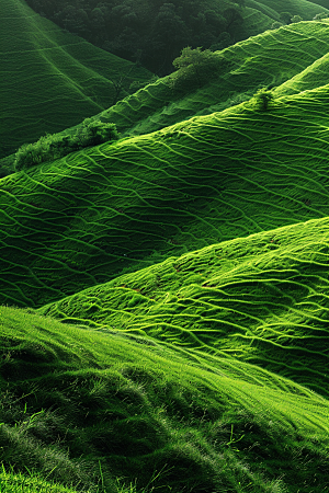 草地绿色自然摄影图
