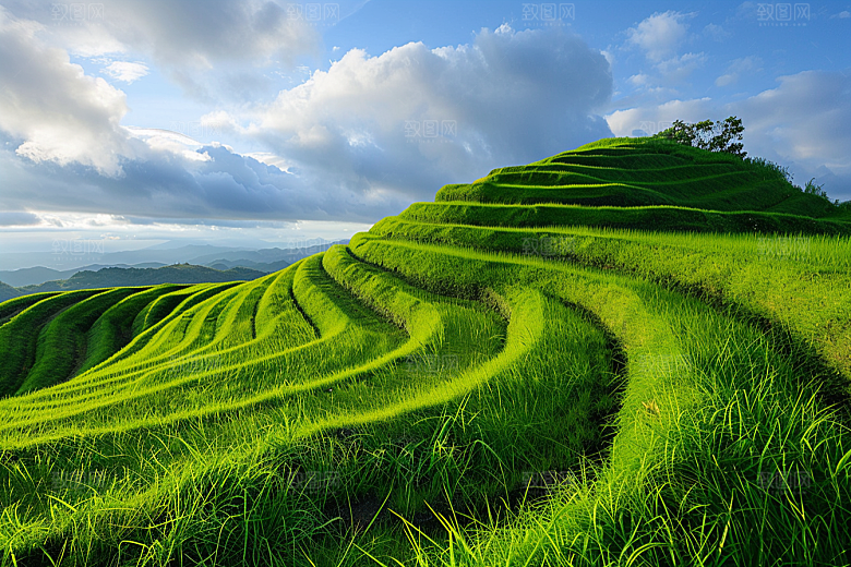 草地草场原野摄影图