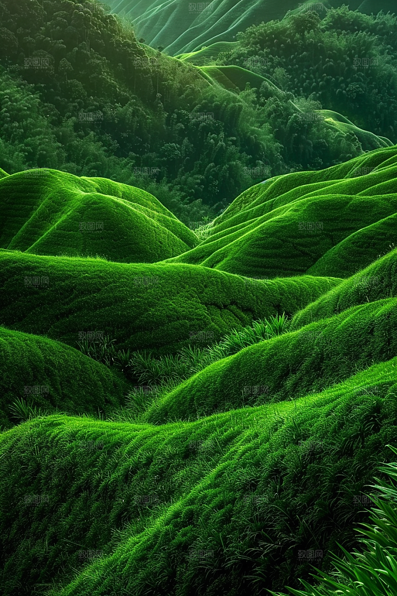 草地高清七月摄影图