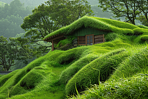 草地高清山野摄影图