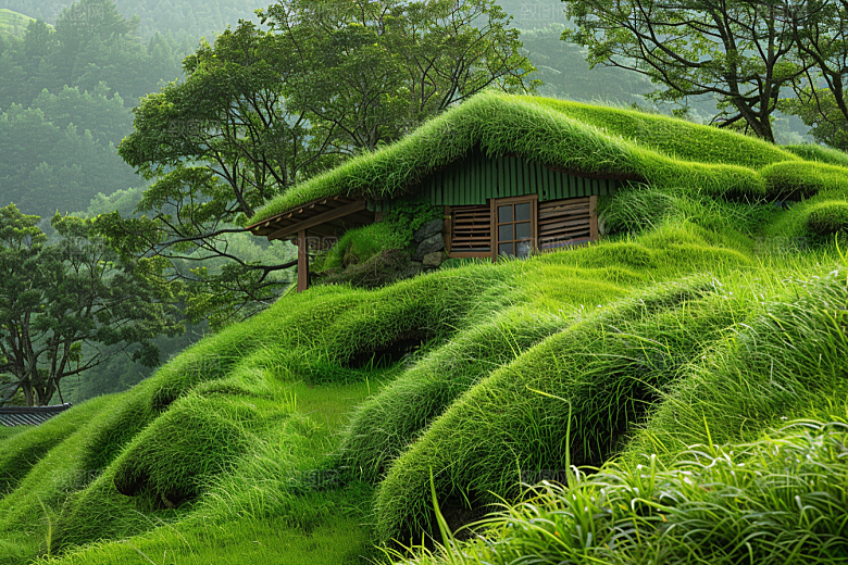 草地高清山野摄影图