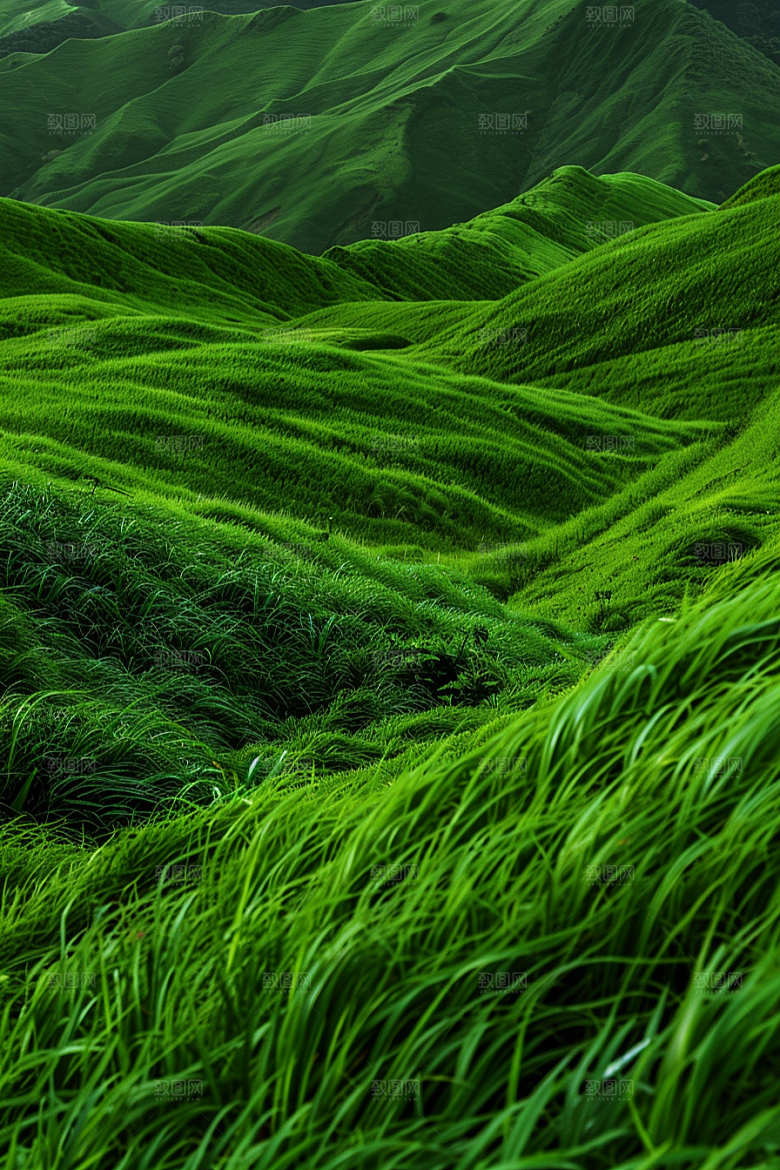 草地高清山野摄影图