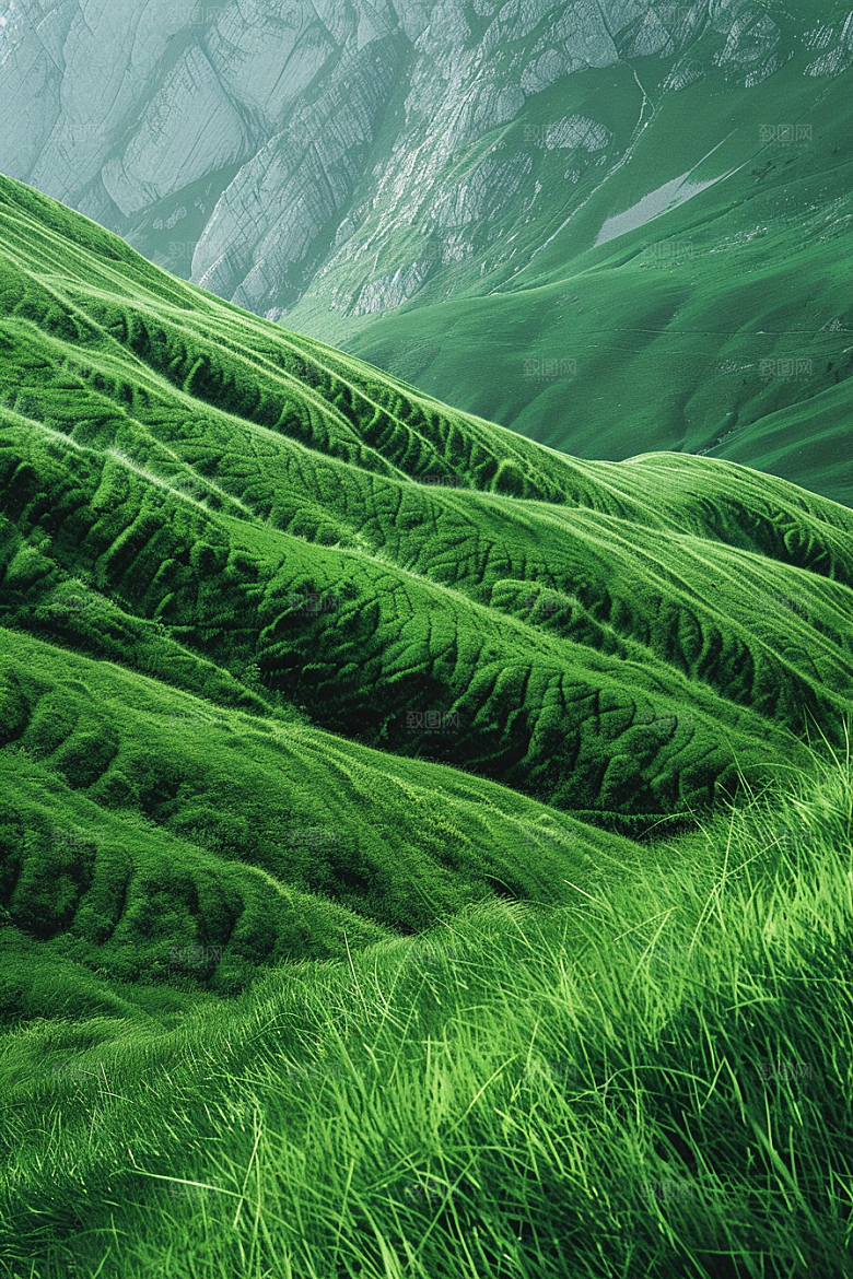 草地风景自然摄影图
