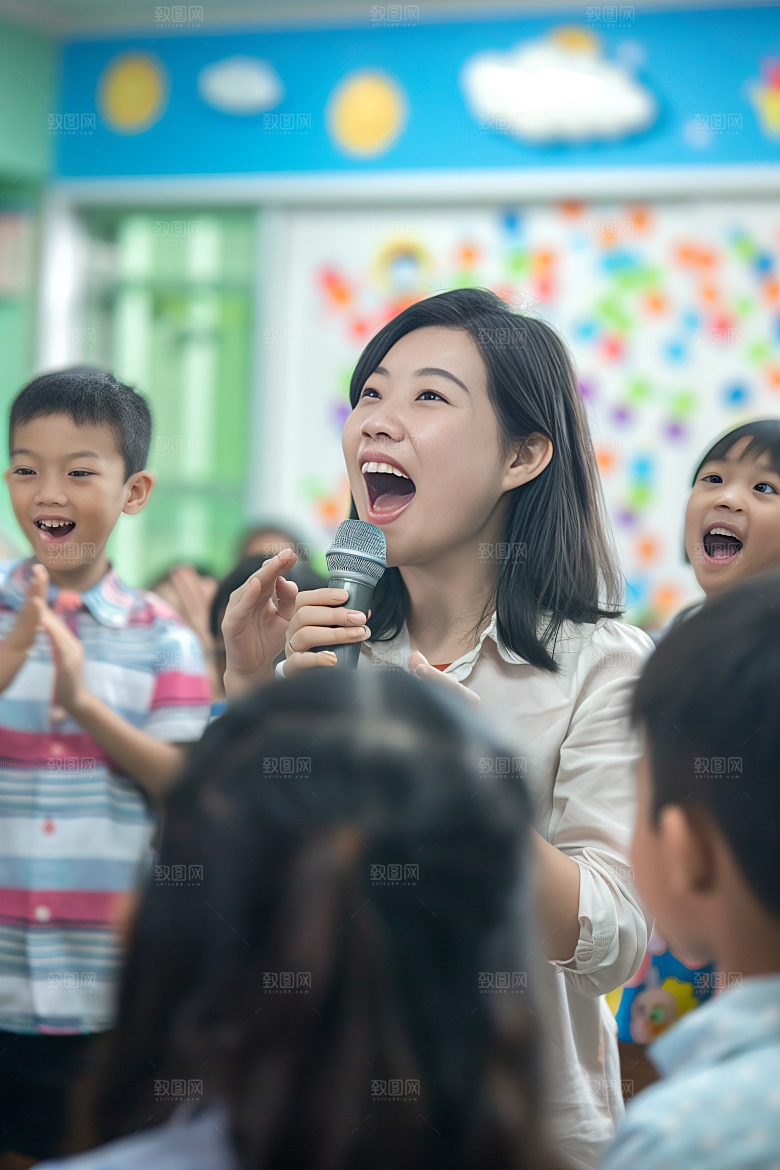 声乐课课程音乐课摄影图