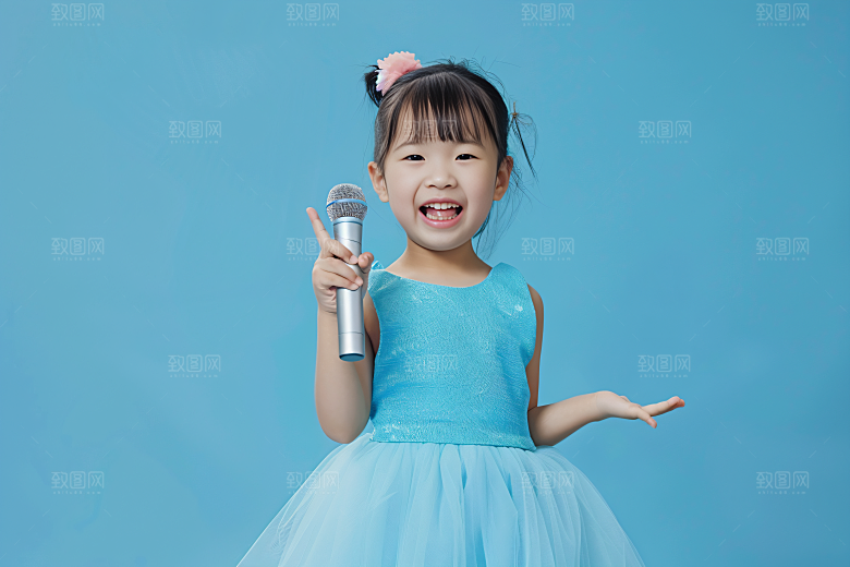 声乐课表演唱歌摄影图