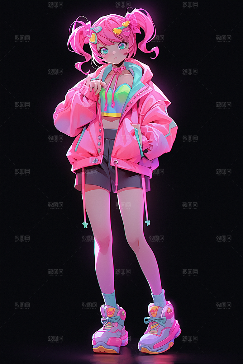 潮流玩偶手办3D模型