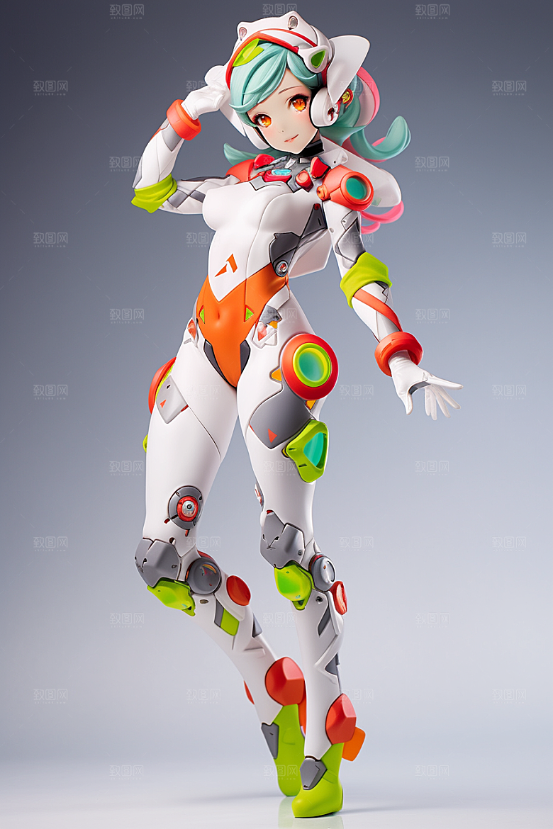潮流玩偶时尚3D模型
