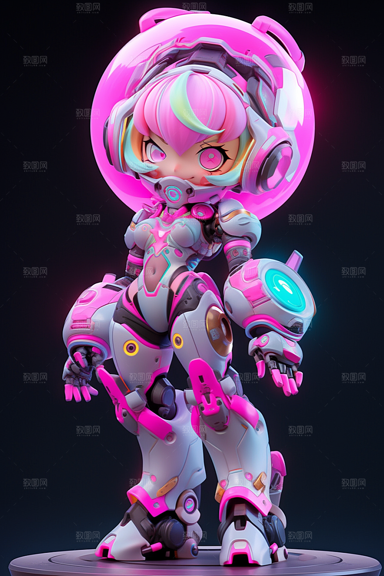 潮流玩偶3D高清模型