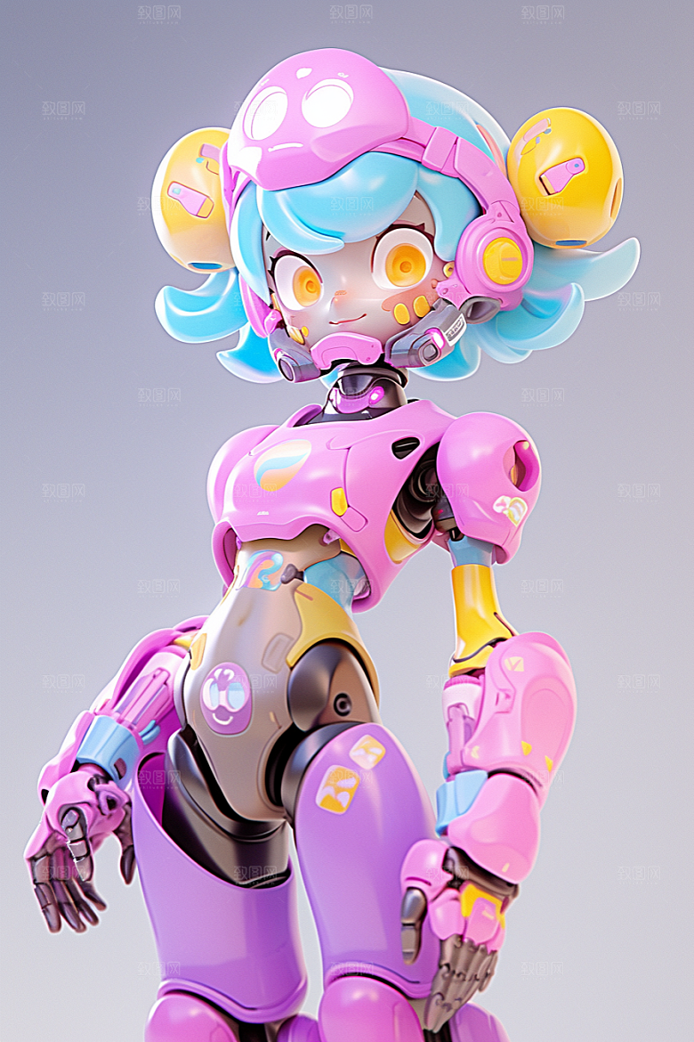潮流玩偶可爱3D模型