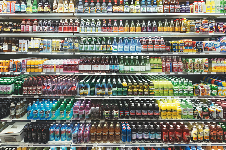 超市货架生鲜高清摄影图
