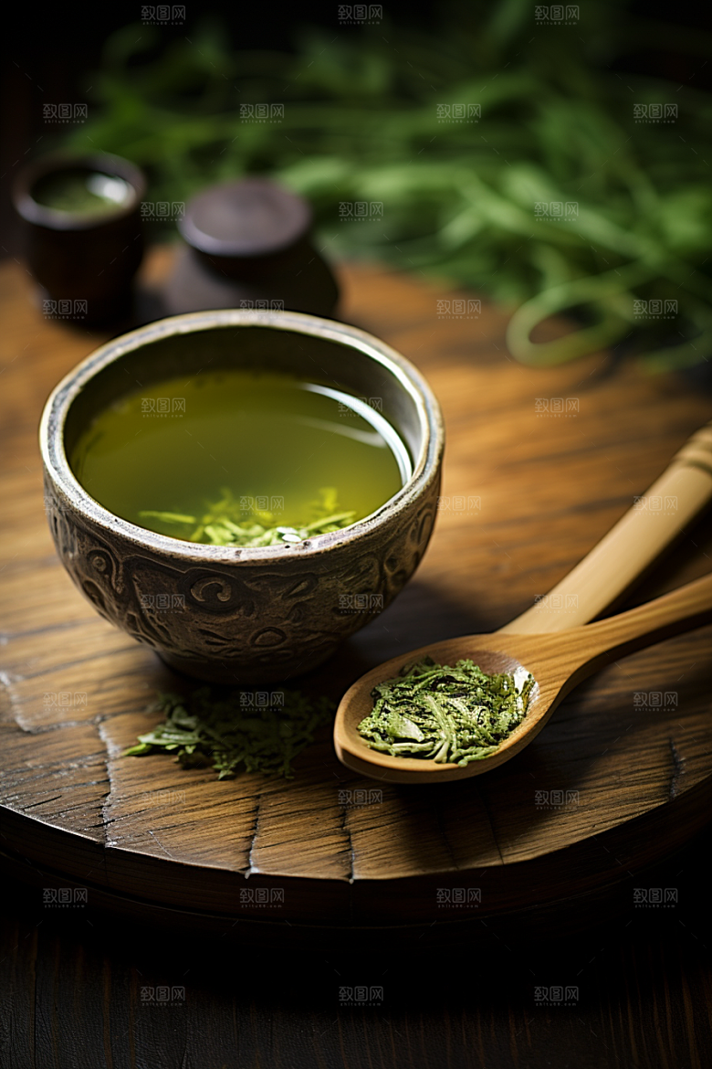 茶叶新茶茶园摄影图