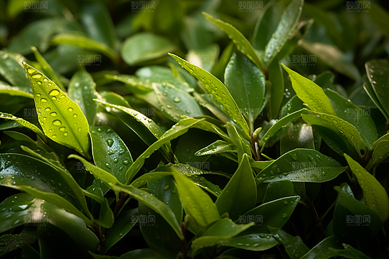 茶叶春茶清新摄影图