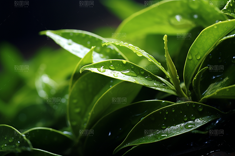 茶叶茶山采茶摄影图