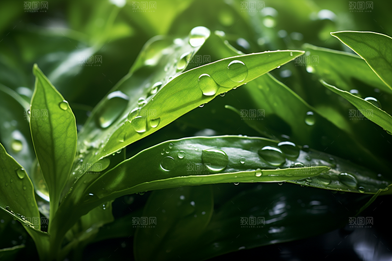 茶叶茶山新茶摄影图
