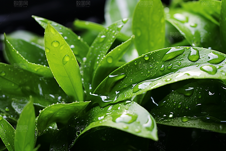 茶叶茶山清明谷雨摄影图