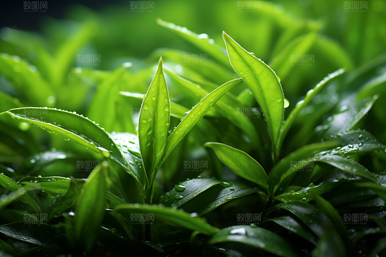 茶叶茶山春季摄影图