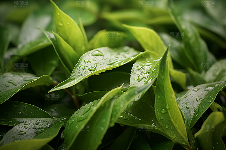 茶叶春天茶园摄影图