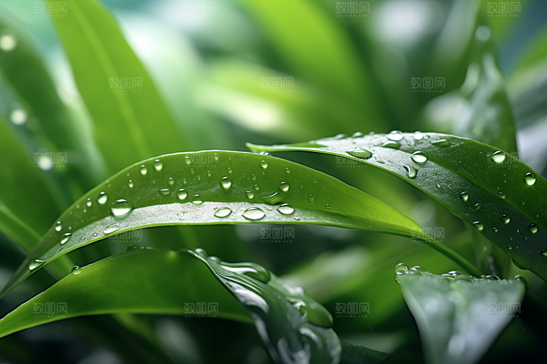 茶叶雨前龙井清新摄影图