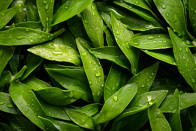 茶叶新茶清明谷雨摄影图