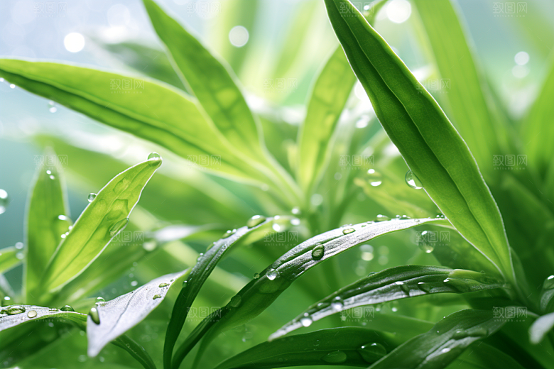 茶叶采茶雨前龙井摄影图