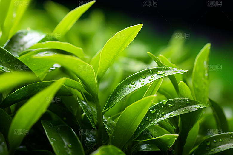 茶叶高清清明谷雨摄影图