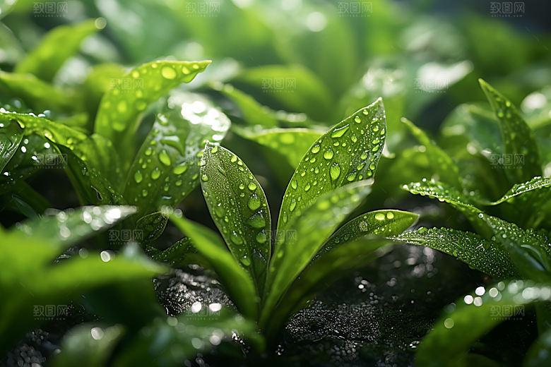 茶叶茶山春天摄影图