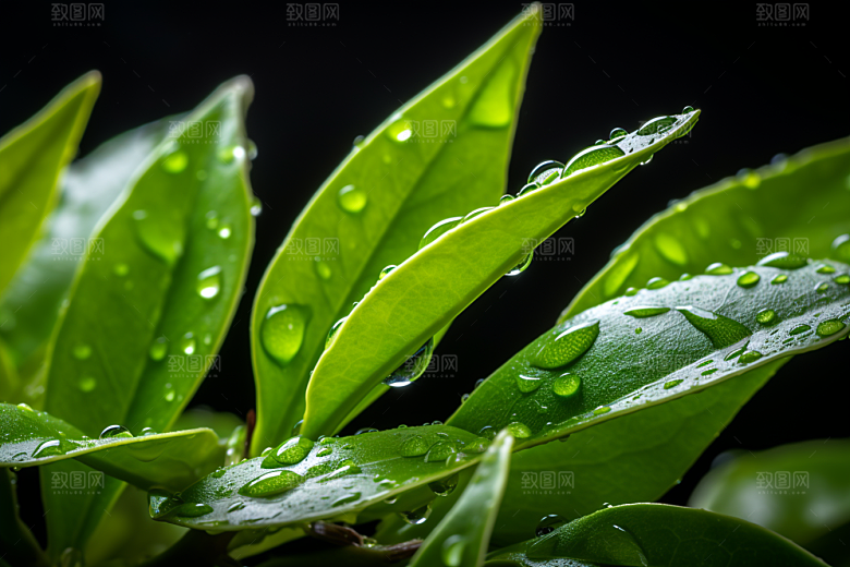 茶叶春天高清摄影图