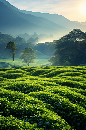 茶叶清明谷雨高清摄影图