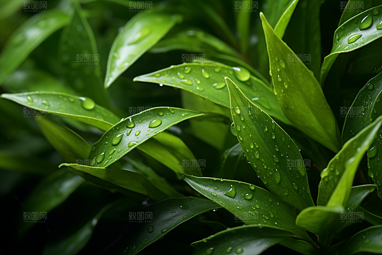 茶叶春季茶山摄影图