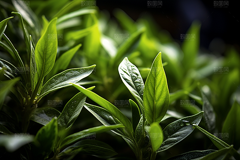 茶叶高清春天摄影图