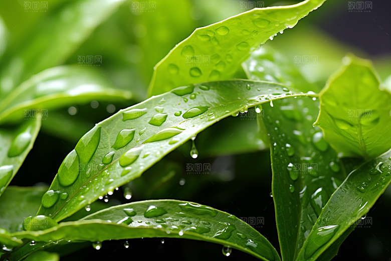 茶叶茶园春茶摄影图