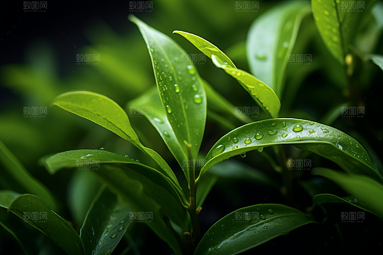茶叶高清茶树摄影图