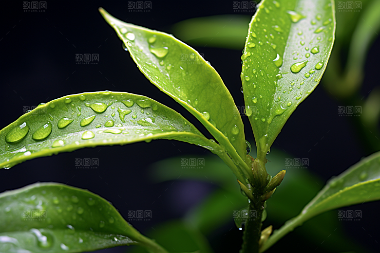 茶叶茶山雨前龙井摄影图