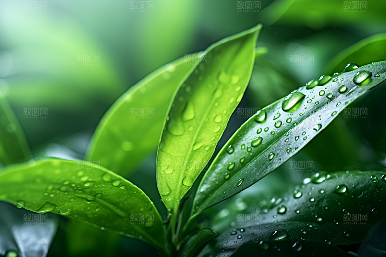 茶叶茶树春天摄影图
