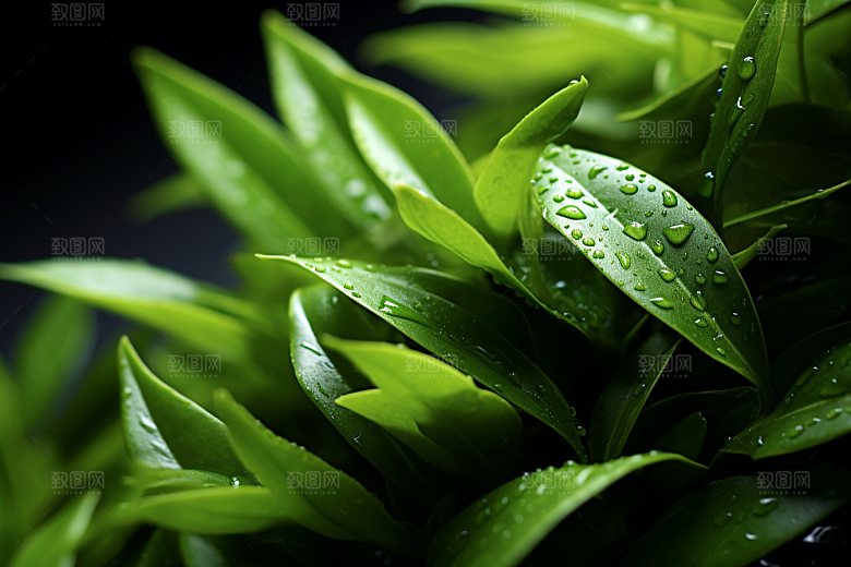 茶叶茶树自然摄影图