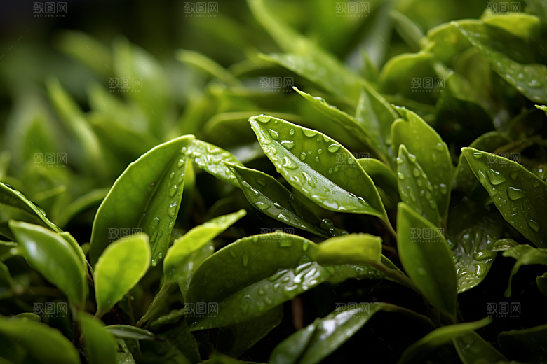 茶叶茶园高清摄影图