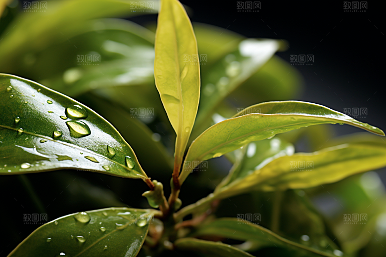 茶叶春天清明谷雨摄影图