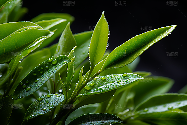 茶叶春天春茶摄影图